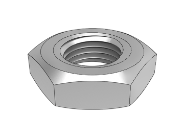 GB6173 Écrou hexagonal mince avec filetage fin