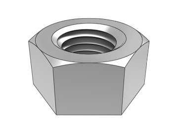 Écrous hexagonaux JIS B 1220 (chanfrein d'un seul côté)