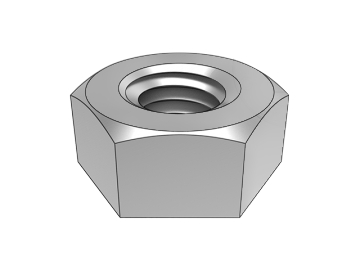 Écrou hexagonal JS B 1181-1.1 (chanfrein d'un seul côté)