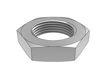 Écrou fin hexagonal DIN936