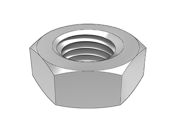 ASME B18.2.2.4 Écrou hexagonal mince Écrous hexagonaux minces