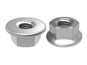 Écrou à embase hexagonale ASME B18.2.4.4M.1