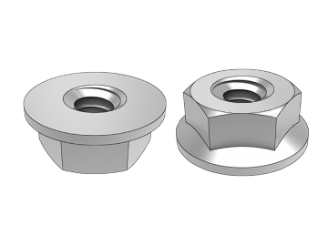 Écrou à embase hexagonale ASME B18.2.2.12