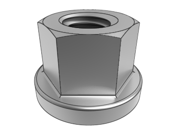 DIN6331 Ecrou hexagonal avec épaulement M=1.5D