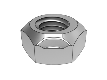 GB6184-C Écrous de blocage hexagonaux tout métal de type 1 (type écrasé)