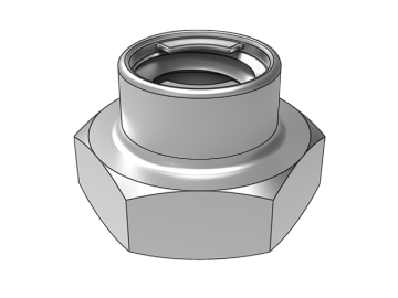 GB1337 Écrou hexagonal autobloquant